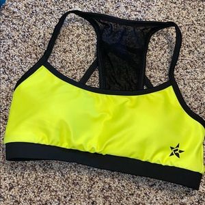 Rebel Athletic Neon Sports Bra